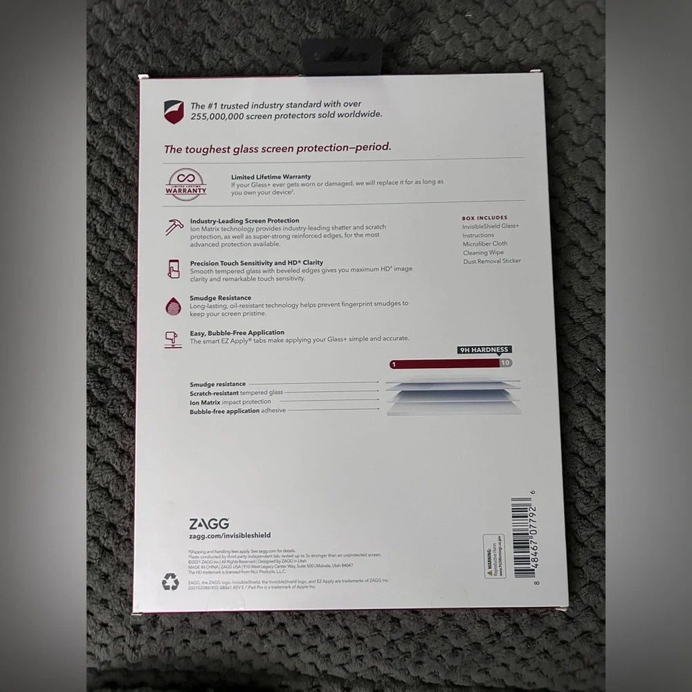 Zagg Invisible Shield Glass + Shield for iPad Pro 11